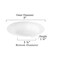 Smarty Had A Party 5 oz Solid White Edge Rim Round Disposable Plastic Dessert Bowls 120 Bowls, 120PK 115WH-CASE - alternate 2